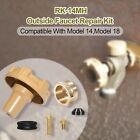Rk-14mh Outside Faucet Repair Kit Metal Handle For Woodford Model 14 Model 18