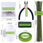 Floral Tape And Floral Wire floral Arrangement Kit With Green Flower Tape For Bo
