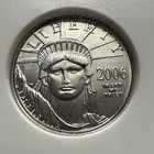 2006  10 Platinum Eagle Ngc Ms70 1 10 Oz   Ms 70 Brown Label Top Pop