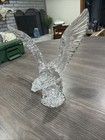 Waterford Crystal Flying Eagle Sculpture Figurine  Euc