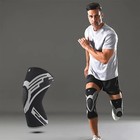 Compression Knee Support Sleeve Elastic Breathable Brace Gym Sports Protector 1p