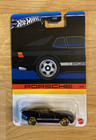 Hot Wheels  89 Porsche 944 Turbo Black Custom Super Real Riders Wheel Swap
