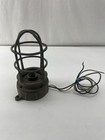 Antique R s Co  Russell Stoll Brass Nautical Ship Cage Lamp Light Fixture