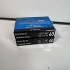 2x Sony Dvc Tapes  sealed  Premium Color Sp 60 Min lp 90 Min