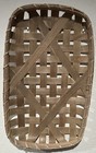 Vintage Tobacco Basket Very Rustic Farmhouse 23x15 Inch