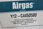 Airgas Specialty Gas Regulator Y12-c445d580 2 Stage High Purity Ss 4000 Psig New