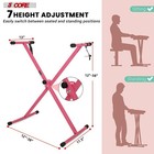5 Core Keyboard Stand Adjustable Professional Metal Electric For 49 61 76 Key