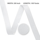 Double Faced White Satin Ribbon 5 8 Inch X 100 Yards Gift Wrapping Craft