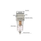 Air Compressor Water Separator 1 4   npt compressed Air Line Filter air Drye