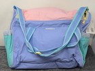 Vintage Mcbaby Mcdonalds Diaper Bag Teddy Bear Bunny Blue Pink Pastel New Tags