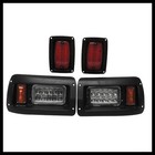 Club Car Ds Golf Cart Led Headlight   Tail Light Kit 1993-up Gas And Elec Models