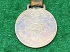 L s s  Starrett Tools  Antique Pocket Watch Fob With Adjustable Leather Strap 