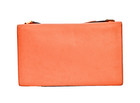 Burberry One Shoulder Bag Gold Metallic Red