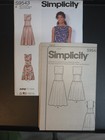 Simplicity 9543 Dress Boatneck Drop Waist Sewing Pattern Misses Size 6-18 New