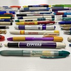 Lot Of 30 Pharmaceutical Drug Rep Advertising Pens Used