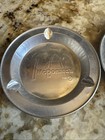  2  Mcdonald s Vintage 1970s Aluminum tin Ashtrays 3 5  Movie Prop