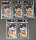 Dragon Ball Z Dbz Artbox Gold Foil Psa Graded 5 Card Lot