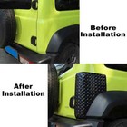 For 2018 suzuki Jimny Exterior Protection Decoration Cover Leaf Board Corner4pcs