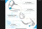 Airfit F20 Full Face Headgear Replacement Small  Cushion 63400 Brand New