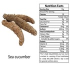 Dried Alaska Red Sea Cucumber  Sea Cucumber Seafood For Cooking  Soups Box