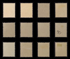 Transvaal Sg 175 86   1885 Set Of 12 Mint Stamps   d To 10 - Shillings - A5