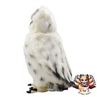 New Hansa Snowy Owl Bird Plush Toy Japan Gift