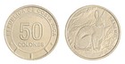 Costa Rica 50 Colones  2023  Km  248  Mint  Commemorative X 10 Pcs