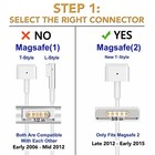 60w Ac Adapter Power Charger For Apple Macbook Pro 13  A1435 A1436 A1502 2015