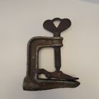 Antique Victorian Decorative Cast Iron Clamping Tool 655