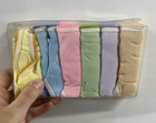 Vintage 80s Deadstock Granny Panties Nylon Brief Sigola Nos Lingerie 8 Piece 
