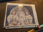 Apollo 11 Wss Portrait Kodak Paper Nasa Red Serial Photo   Autographed Mark Lee