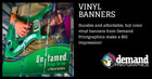 2  X 4  Custom Vinyl Banner 13oz Full Color - Free Shipping