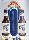 Coors Original Banquet 32    Tin Beer Sign Thermometer Rare Man Cave