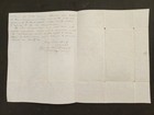 1849 Antique Land Letter Norristown Pa Breitenbach Civil War Officer Petersburg