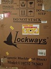 Magnetic Black Dry Erase Board  24x36   Black Frame