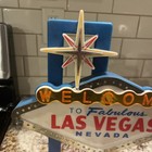Welcome To Fabulous Las Vegas Nevada Sign 12  Collectible  no Cord Untested