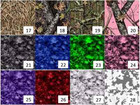 Camo Decal Vinyl Sheets Matte Finish  12 x12  - 12 x96 