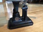 Vintage Brass And Cast Iron Fairbanks Postal Scale  16 Ounce  Nice Condition