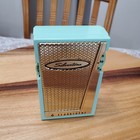 Vintage Silvertone Transistor Radio Model 1203 Mint Green Looks And Plays Great