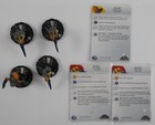 Heroclix Halo Lot  Jackal  008 X3 Grunt  014 X1 With  3  Cards- Covenant