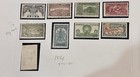 Scarce Mexico 1934 - 1935 Airmail Set Of 9 Mnh