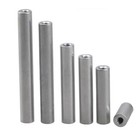 M5   Od 8mm Aluminum Round Threaded Sleeve Standoff Spacers Long Nuts Connector