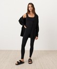 Pact Women s On The Go-to Legging Black Small Stretchy Comfortable Pants