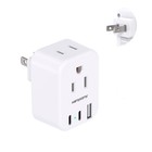 European Travel Plug Adapter Us To Europe Power Adapter With Usb C Ports