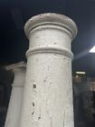 8 - C1870 Vintage Round Porch Columns Pillars 90 5 9 5 10 5    - Wrap Around Porch