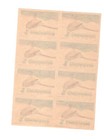 Matchbox Labels Vintage Full Line Uncut Czechoslovakia 1960 s