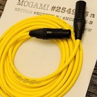 Mogami 2549 Microphone Cable 15 Yellow Neutrik Gold-plated Xlr - Made In Japan