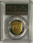 2016 Pcgs 30th Anniversary Commemorative Medal With Signature  Silver Plated