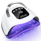 320w Uv Led Nail Lamp  Nail Dryer For Gel Polish With 72pcs Lamp Beads And