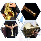 Pa  o De Limpieza Para Saxof  n  Kit Limpieza Azul Para Flauta  Flaut  n Y Trompeta